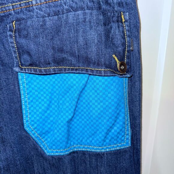 Relaxed Fit Blue Denim Jeans - Picture 3 of 7